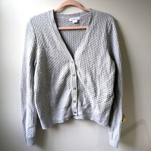 Liz Clairborne Vintage Knit Cardigan 100% cotton